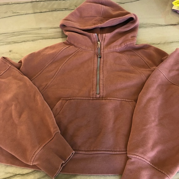 Spiced chaï 1/2 zip scuba, size M/L - Picture 2 of 2